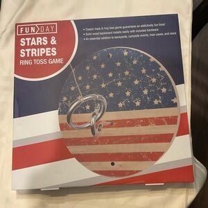 NWT Ring toss game Stars and Stripe